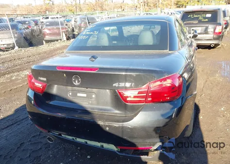 2015 BMW 435I xDrive from USA, damaged, VIN WBA3T7C58FPW79937